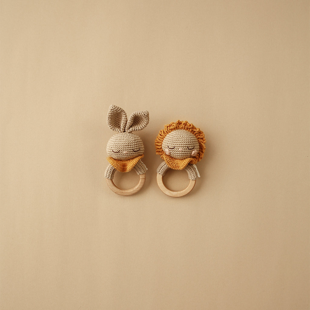 Patti Oslo Norge Beti Kaninen Bitering Teething Rings & Rattles & Baby Gym Toys