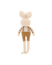 Patti Oslo Norge Birgitte Kaninen | Kosebamse | rosa stripet genser Organic Soft Toys
