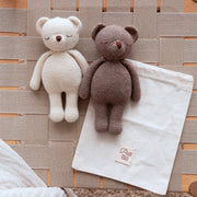 Patti Oslo Norge Bjørn Kosebamse | Ull Organic Soft Toys
