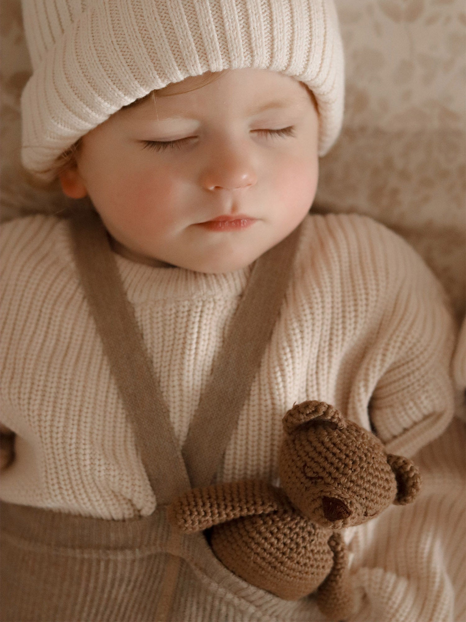Patti Oslo Norge Bo the Bear Mini Collection I brown Organic Soft Toys