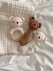 Patti Oslo Norge Bo Bjørn Rangle Teething Rings & Rattles & Baby Gym Toys