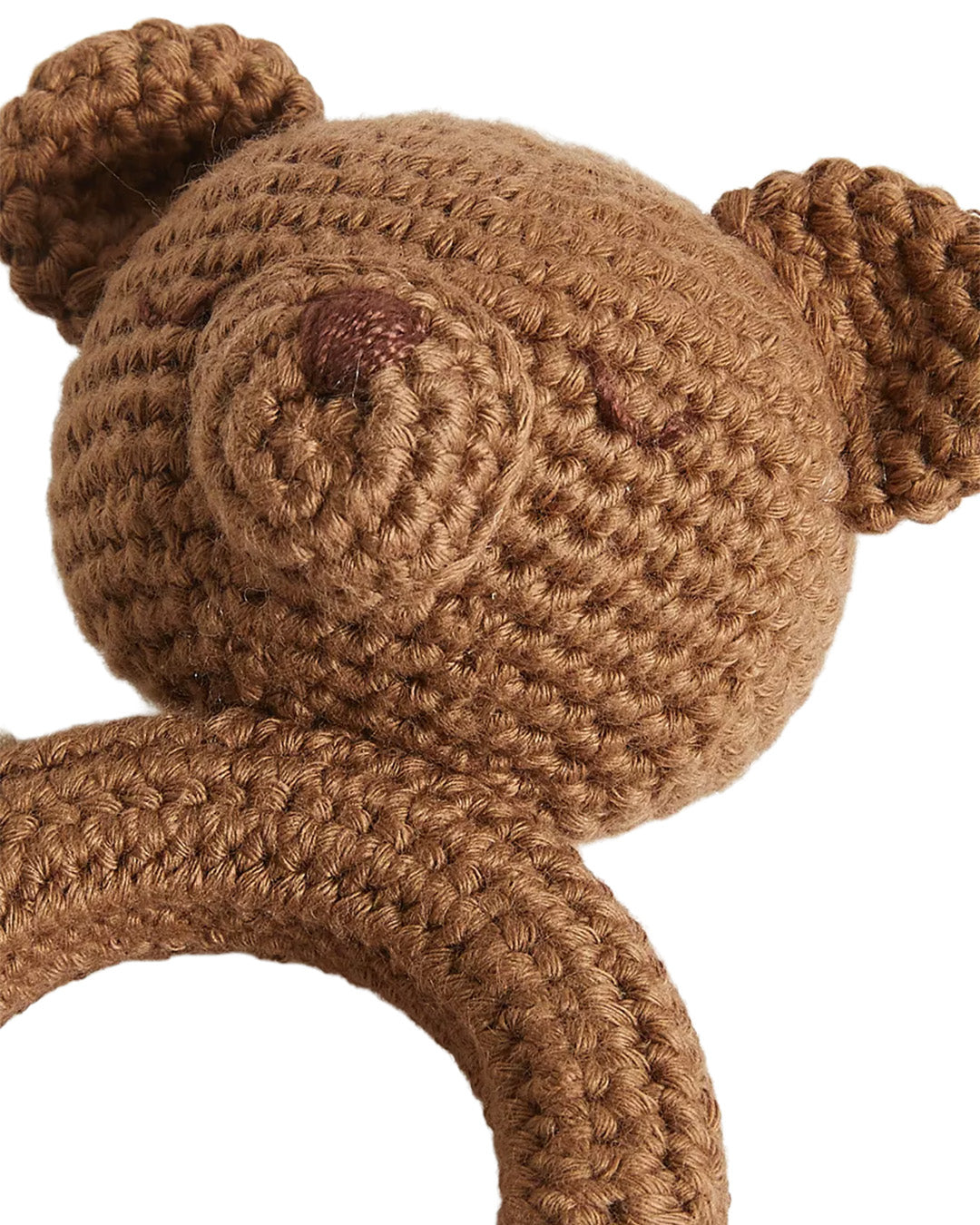 Patti Oslo Norge Bo Bjørn Bitering | brown Teething Rings & Rattles & Baby Gym Toys