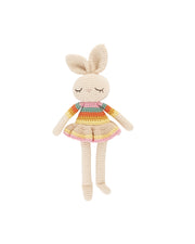 Patti Oslo Norge Bonnie Ballerina Kaninen | Rosa Regnbue | Patti Oslo x The Bonniemob  Cream/Terracotta