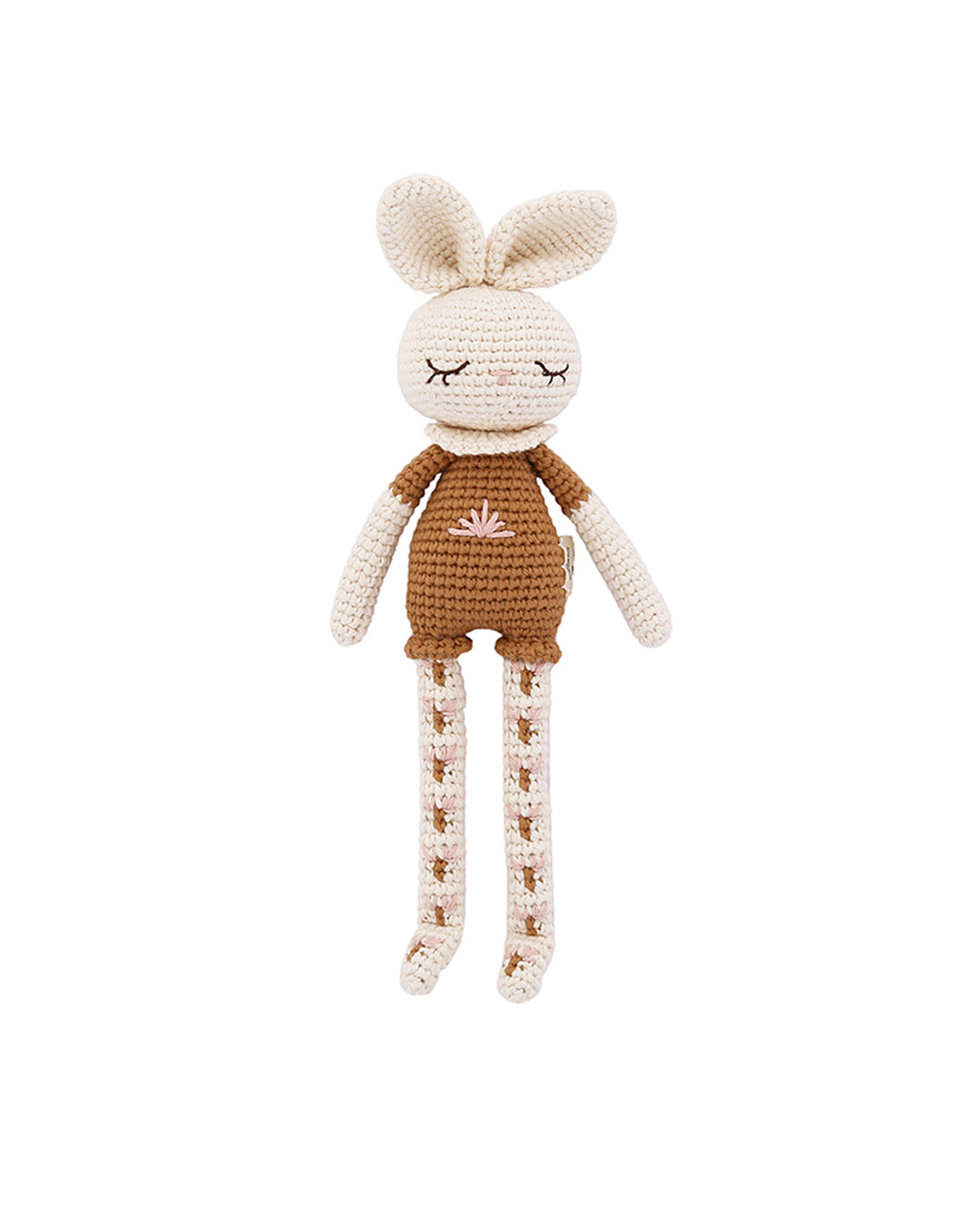 Patti Oslo Norge Bonnie Bunny | rosa flower tights Organic Soft Toys