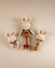 Patti Oslo Norge Britney Bunny I Kosebamse I biscuit Organic Soft Toys