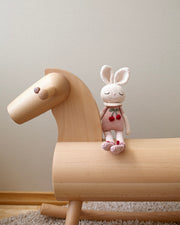 Patti Oslo Norge Britney Kaninen Kosebamse | rosa Organic Soft Toys