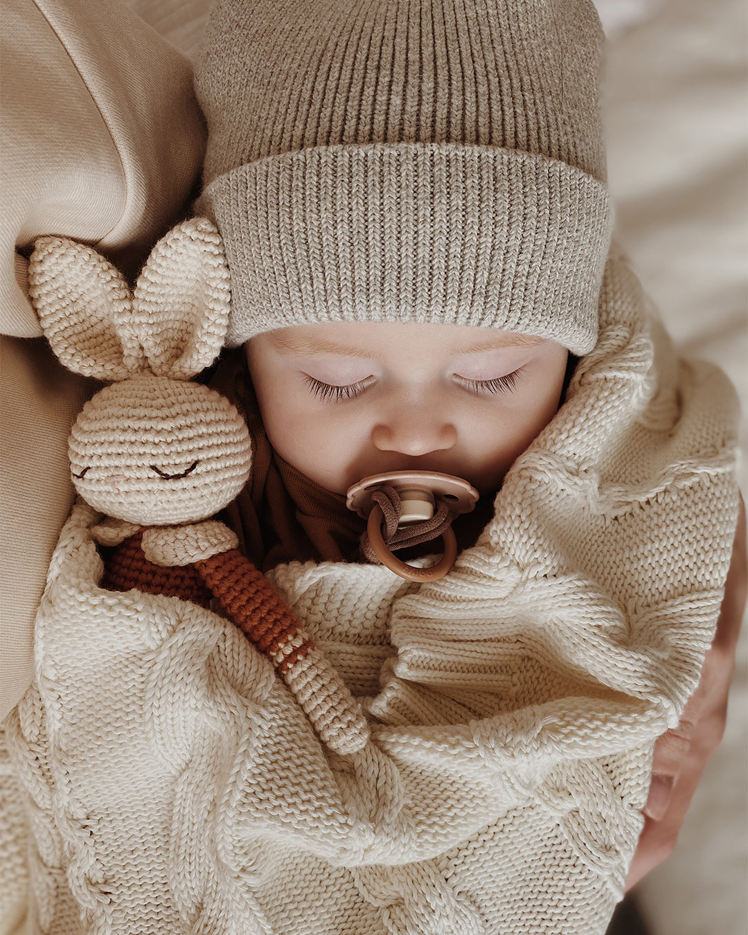 Patti Oslo Norge Bunny | terracotta Organic Soft Toys