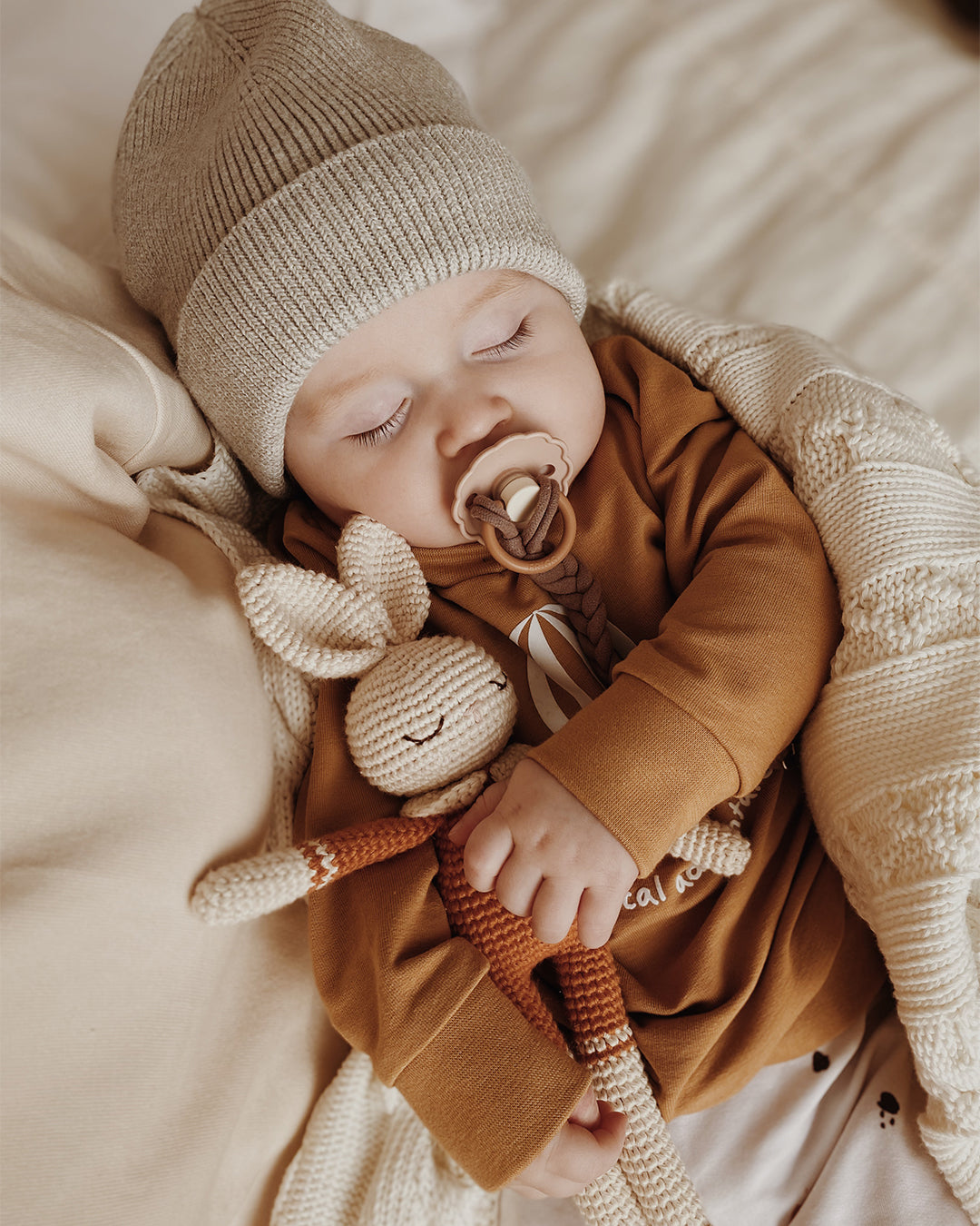 Patti Oslo Norge Bunny | terracotta Organic Soft Toys