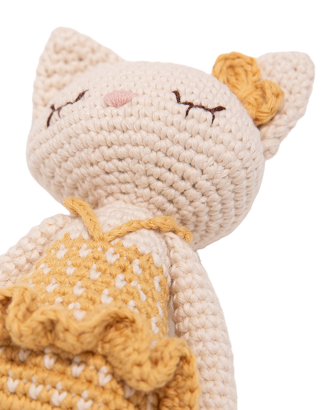 Patti Oslo Norge Camille Huskatten – Håndlagde Kosebamse - Økologisk Bomull Organic Soft Toys