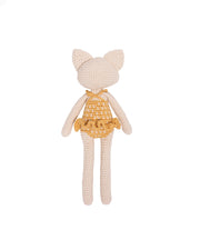 Patti Oslo Norge Camille Huskatten – Håndlagde Kosebamse - Økologisk Bomull Organic Soft Toys