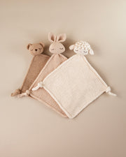 Patti Oslo Norge Cuddle Cloth Bear | beige Cuddle Cloths