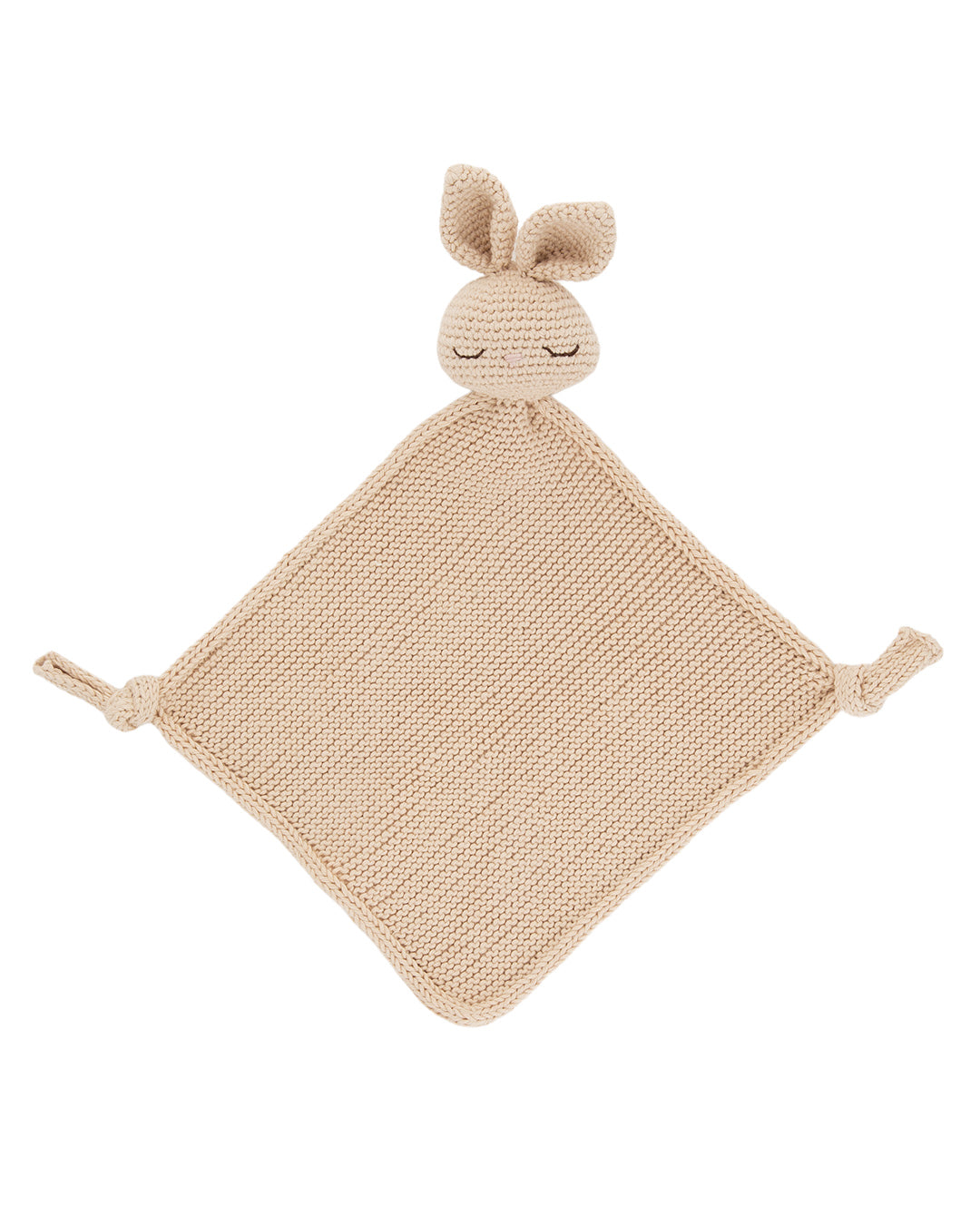 Patti Oslo Norge Cuddle Cloth Bunny | ecru Cuddle Cloths