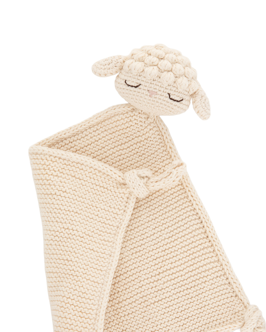 Patti Oslo Norge Cuddle Cloth Lamb | cream Cuddle Cloths