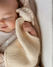 Patti Oslo Norge Cuddle Cloth Lamb | cream Cuddle Cloths