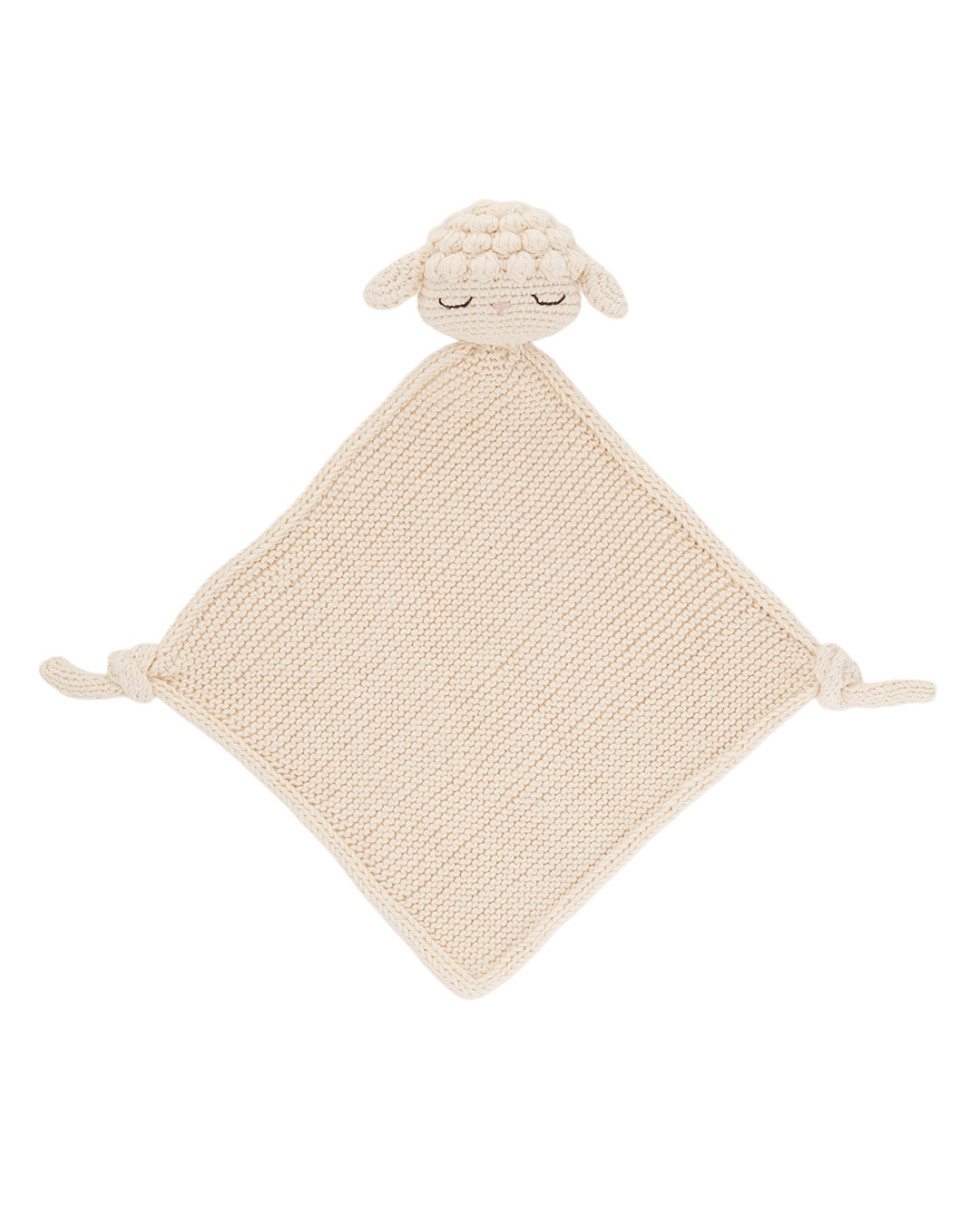 Patti Oslo Norge Cuddle Cloth Lamb | cream Cuddle Cloths