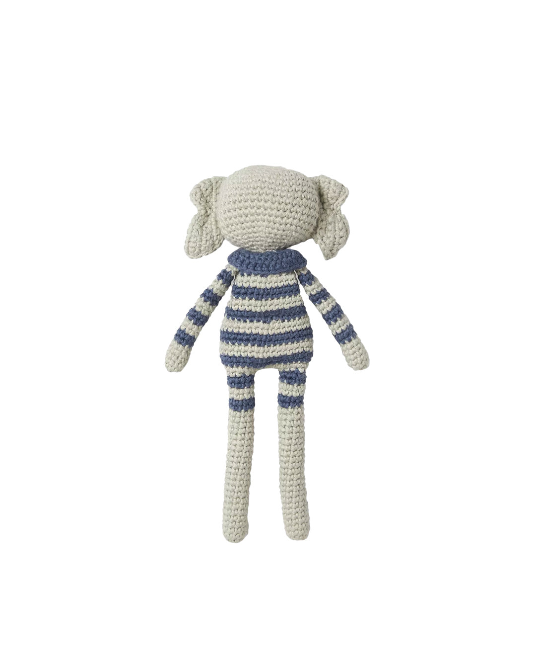 Patti Oslo Norge Ellie Elephant | striped raf Organic Soft Toys