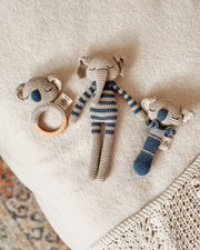 Patti Oslo Norge Ellie Elephant | striped raf Organic Soft Toys