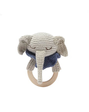 Patti Oslo Norge Ellie Elefanten Bitering Teething Rings & Rattles & Baby Gym Toys