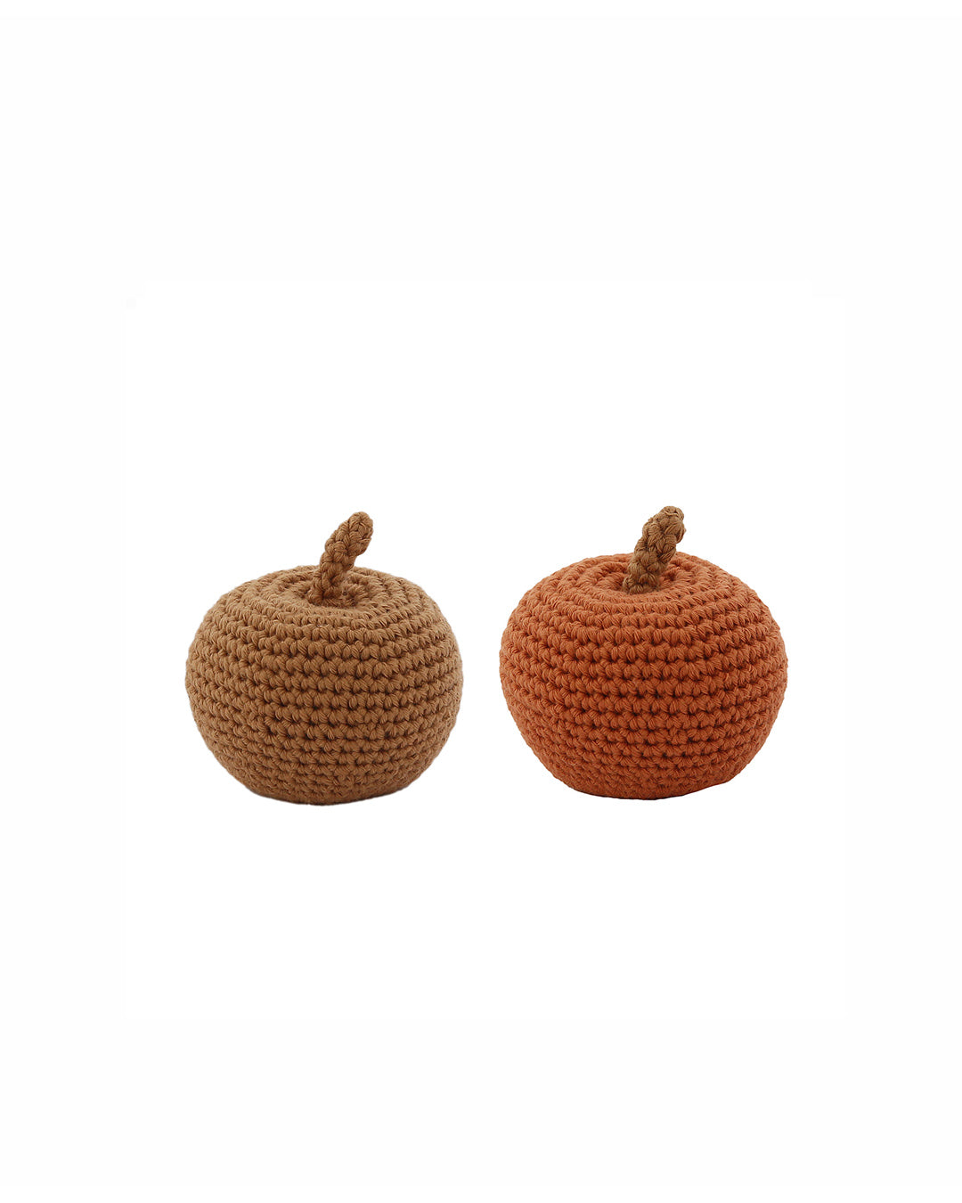 Patti Oslo Norge Eple Rangle | brownish Teething Rings & Rattles & Baby Gym Toys