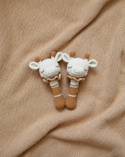 Patti Oslo Norge Goldie Sjiraffen Rangle | caramel Teething Rings & Rattles & Baby Gym Toys