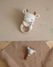 Patti Oslo Norge Goldie Sjiraffen Bitering | caramel Teething Rings & Rattles & Baby Gym Toys