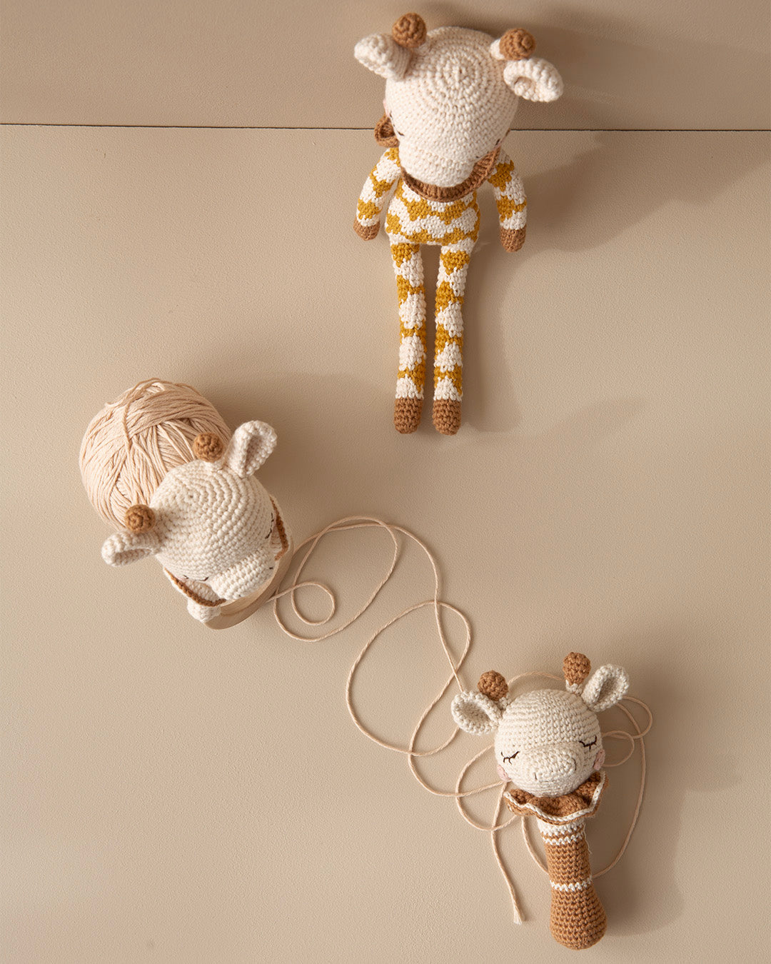 Patti Oslo Norge Goldie Sjiraffen Bitering | caramel Teething Rings & Rattles & Baby Gym Toys