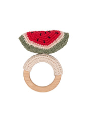Patti Oslo Norge Vannmelon | Bitering | med bjelle Teething Rings & Rattles & Baby Gym Toys