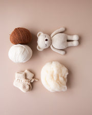 Patti Oslo Norge Isbjørn Kosebamse | Ull Organic Soft Toys
