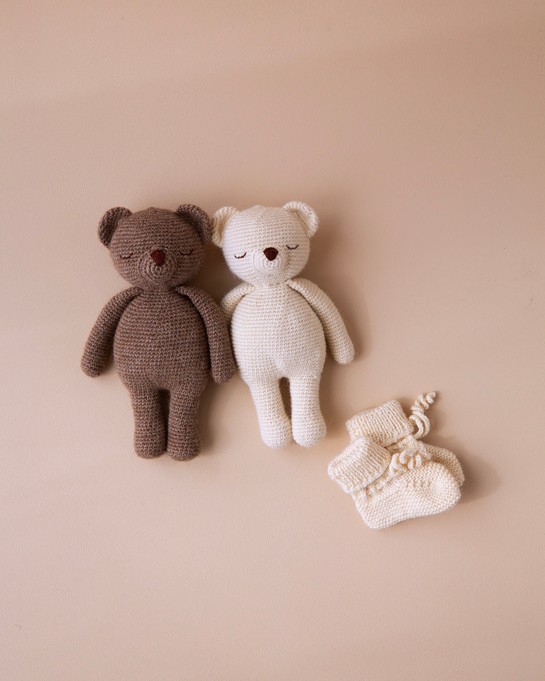 Patti Oslo Norge Isbjørn Kosebamse | Ull Organic Soft Toys