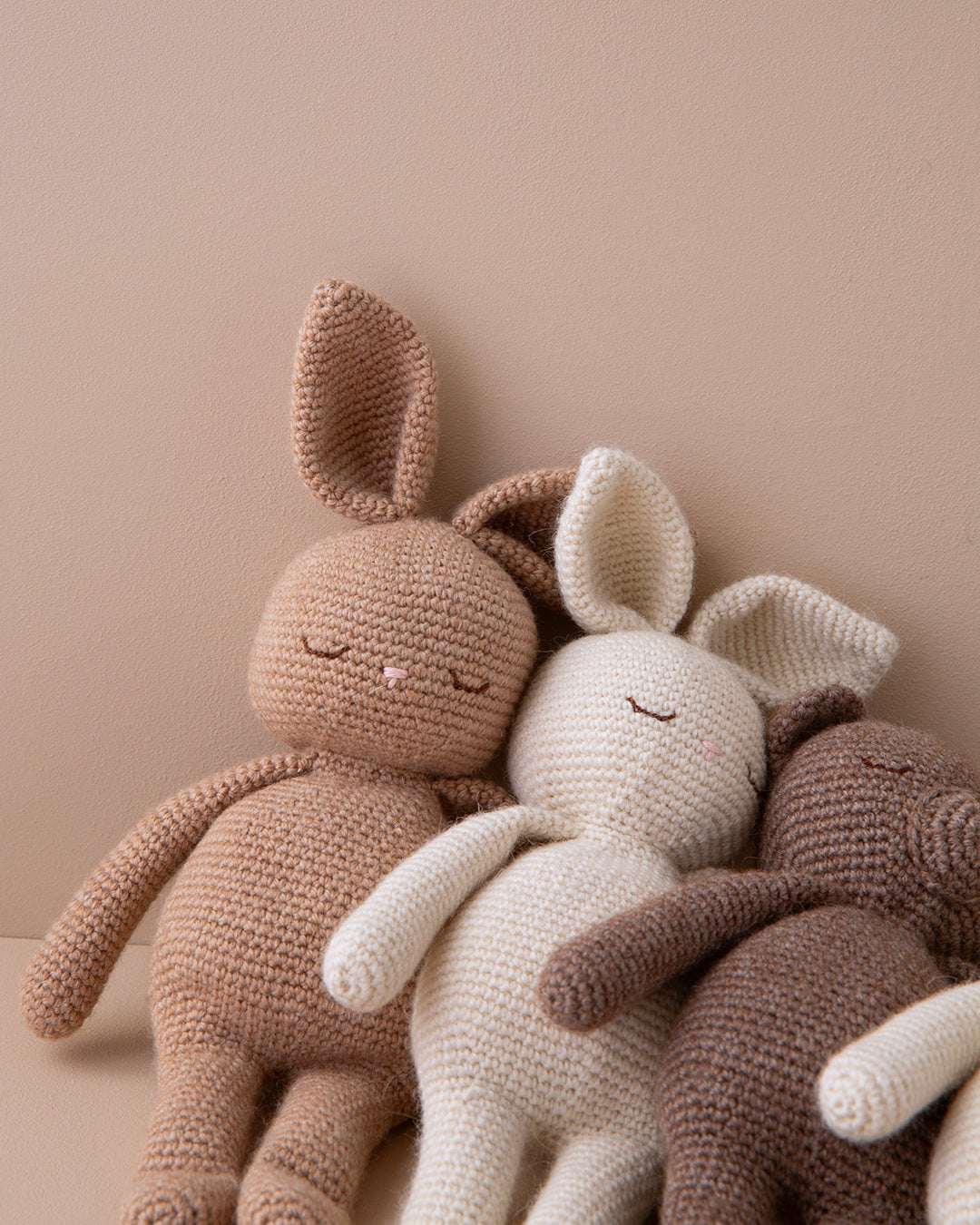 Patti Oslo Norge Kanin Kosebamse | Ull Organic Soft Toys