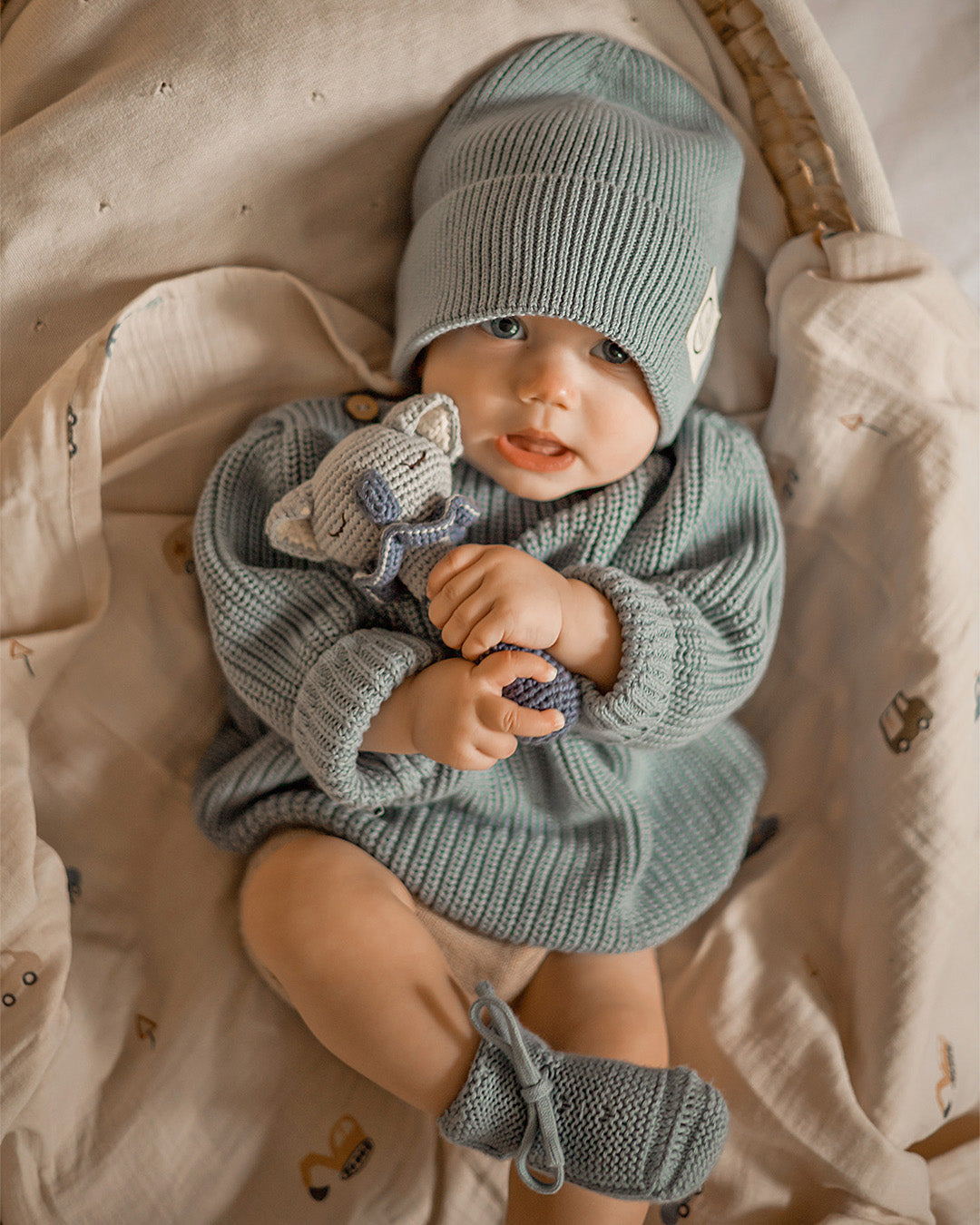 Patti Oslo Norge Kenni the Koala Rattle | with bell Teething Rings & Rattles & Baby Gym Toys