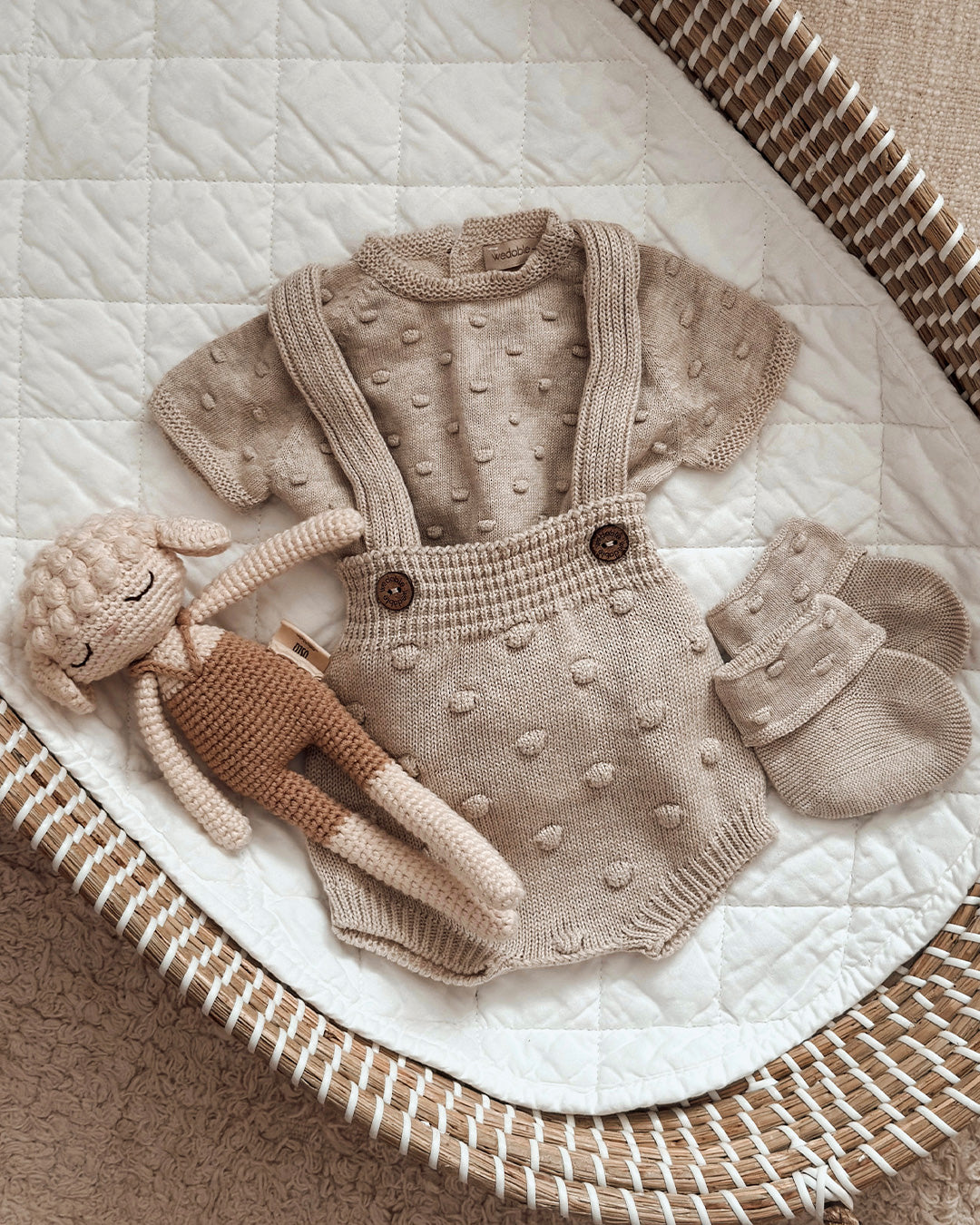 Patti Oslo Norge Lamb | swimsuit beige Organic Soft Toys