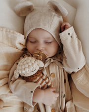 Patti Oslo Norge Lea Lamb | caramel Organic Soft Toys