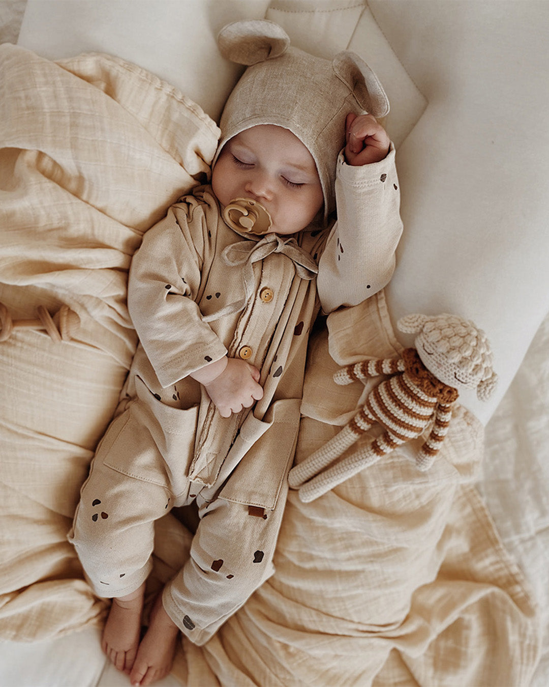 Patti Oslo Norge Lea Lamb | caramel Organic Soft Toys