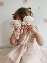 Patti Oslo Norge Lilli Lamb | rosa Organic Soft Toys