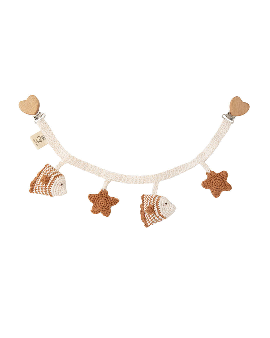 Patti Oslo Norge Maki the Fish Pram Chain | with bell Music Mobiles & Pram Chains