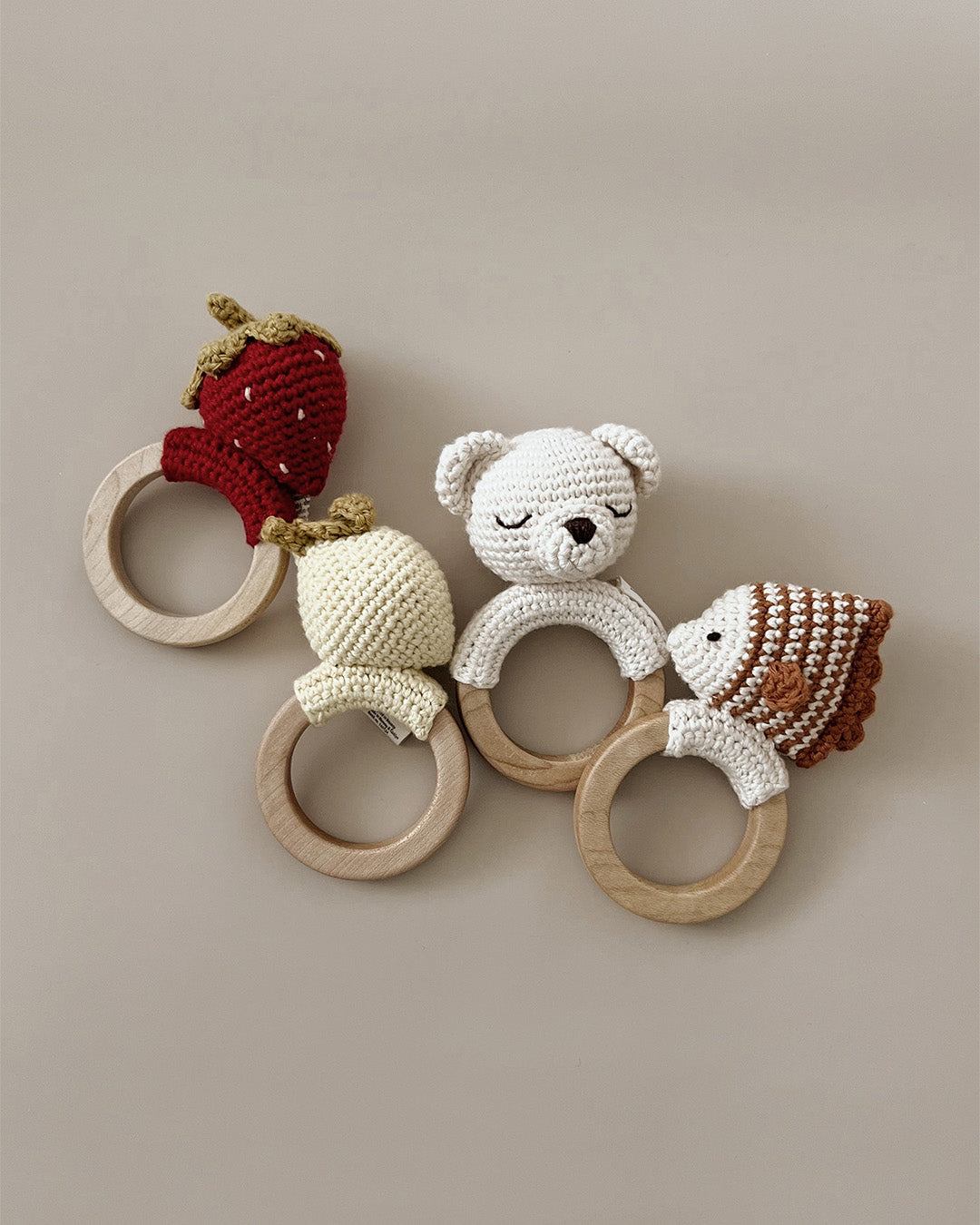 Patti Oslo Norge Maki the Fish Teething Ring | with bell Teething Rings & Rattles & Baby Gym Toys