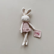 Patti Oslo Norge Personalised Ballerina I rosa Organic Soft Toys