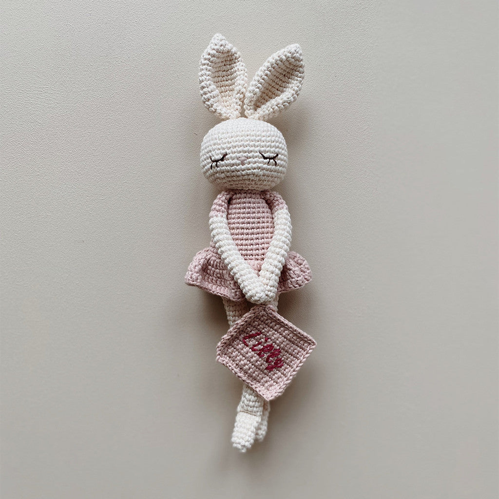 Patti Oslo Norge Personalised Ballerina I rosa Organic Soft Toys