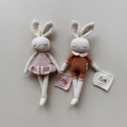 Patti Oslo Norge Personalised Ballerina I rosa Organic Soft Toys