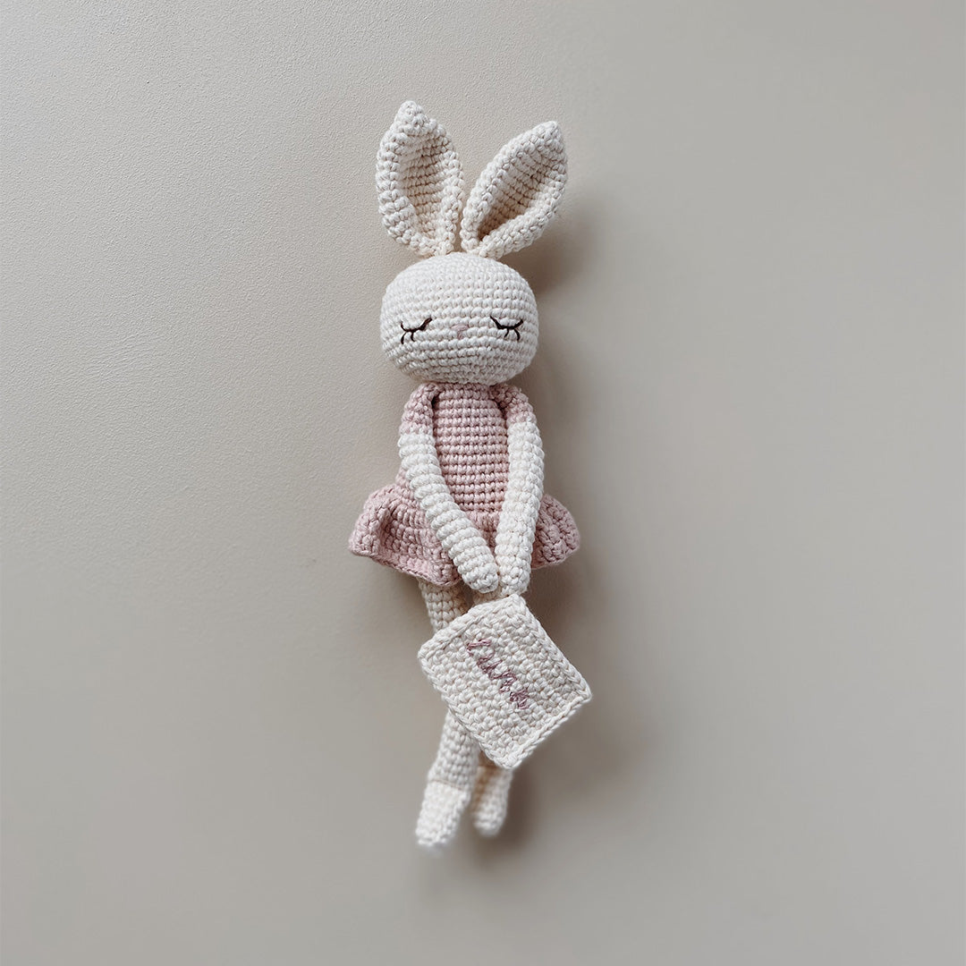 Patti Oslo Norge Personalised Ballerina I rosa Organic Soft Toys