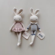 Patti Oslo Norge Personalised Ballerina I rosa Organic Soft Toys