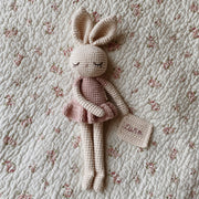 Patti Oslo Norge Personalised Ballerina I rosa Organic Soft Toys