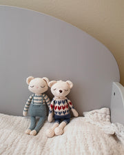 Patti Oslo Norge Isbjørn Kosebamse | Hjertegenser Organic Soft Toys