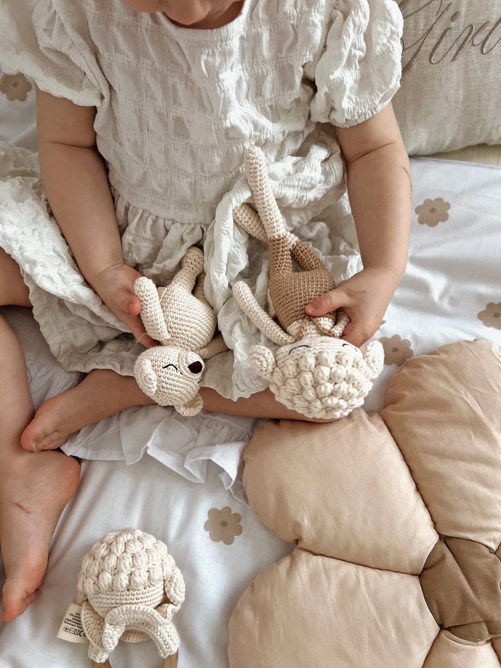 Patti Oslo Norge Polar Bear Mini Collection Organic Soft Toys