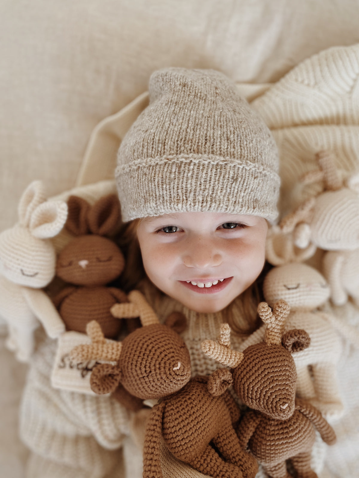 Patti Oslo Norge Reinsdyr Mini Kolleksjon I brun Organic Soft Toys