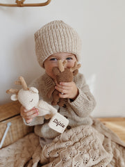 Patti Oslo Norge Reinsdyr Mini Kolleksjon I brun Organic Soft Toys