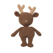 Patti Oslo Norge Reinsdyr Mini Kolleksjon I brun Organic Soft Toys Brown