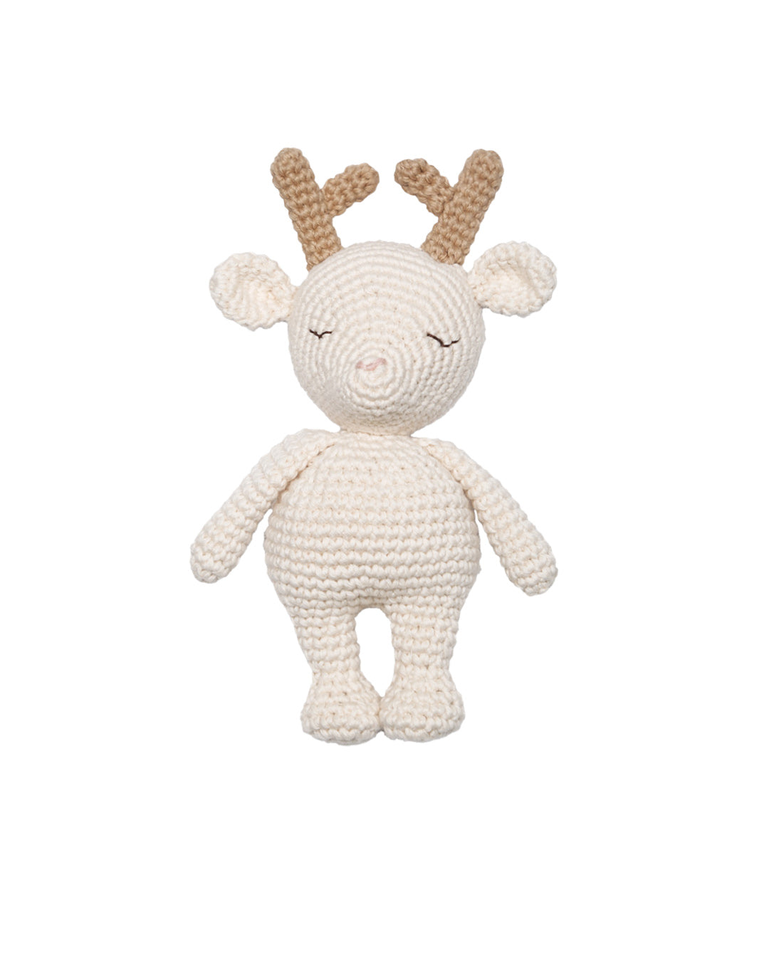 Patti Oslo Norge Reinsdyr Mini Kolleksjon I cream Organic Soft Toys