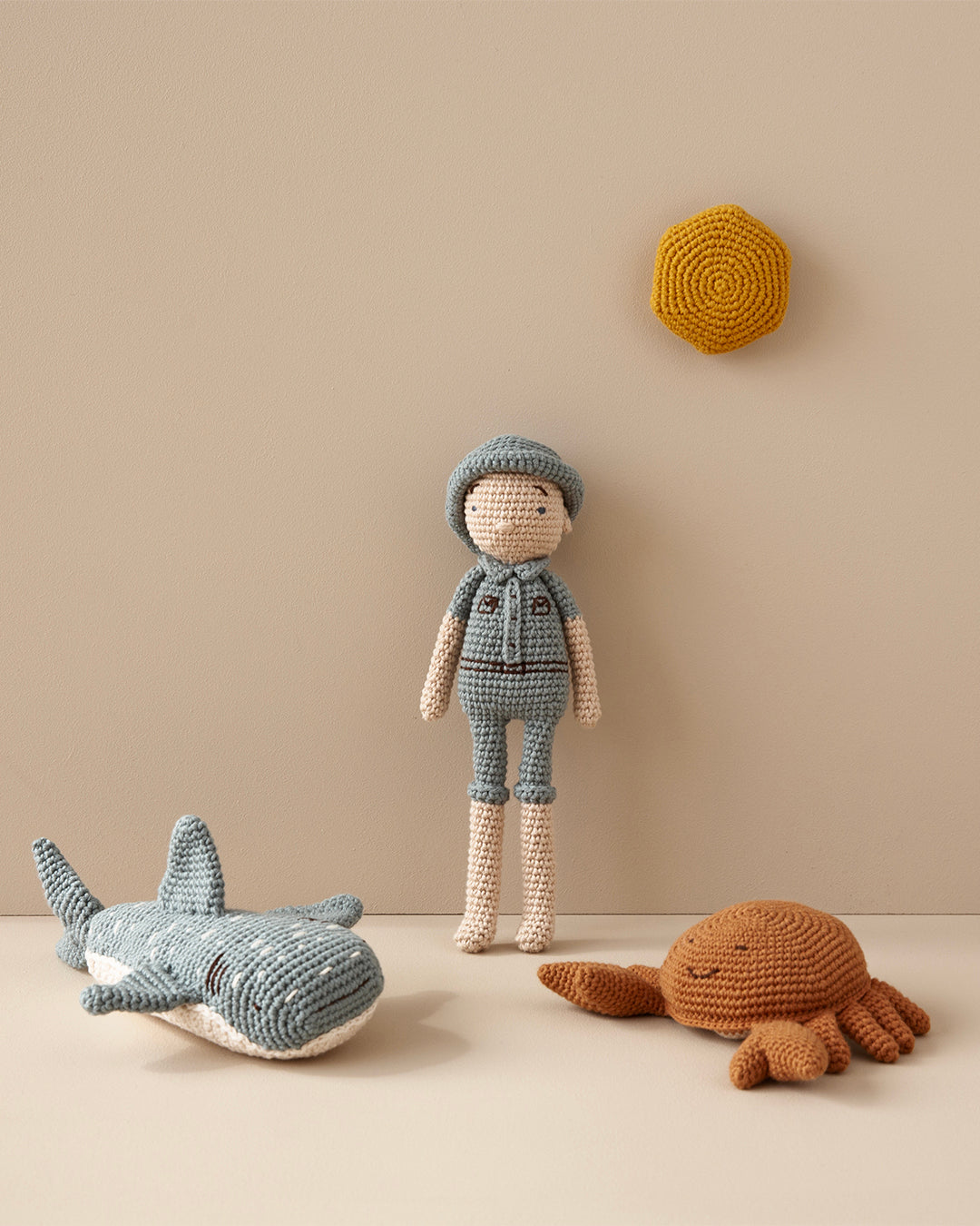 Patti Oslo Norge Shark Soft Toy Patti Oslo x Kon-Tiki Museum Organic Soft Toys